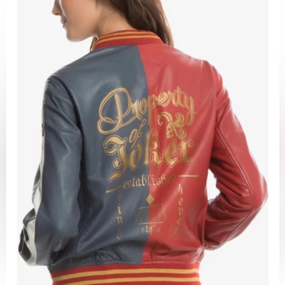 Suicide Squad Jackets & Blazers - Harley Quinn Suicide Squad Lamb Leather Jacket
